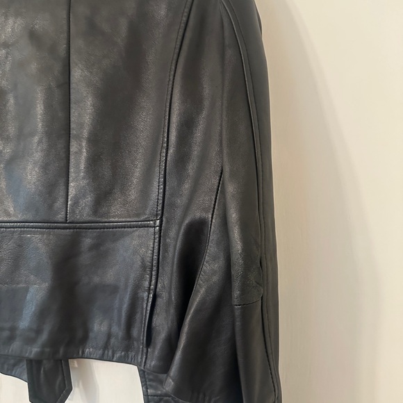 Zara genuine leather motorcycle jacket - Picture 6 of 7